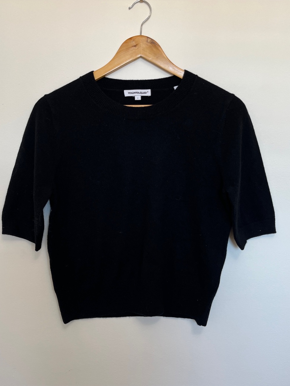 Veronica Beard Shana Cashmere Sweater in Black Size Small NWOT